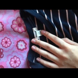 Garage long sleeve crop top